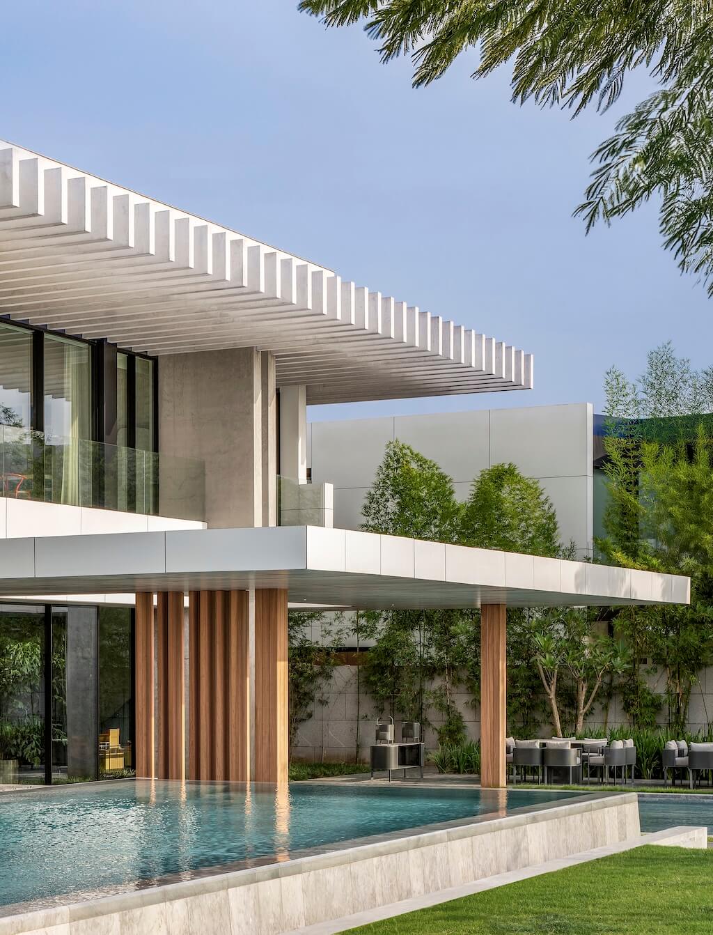 Villa contemporaine avec piscine a Abidjan